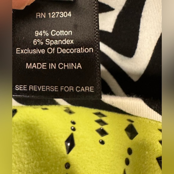 Vincente’ Retro Unique 90s Y2K Vibrant Green Embellished Blouse - Size Small - Picture 8 of 10